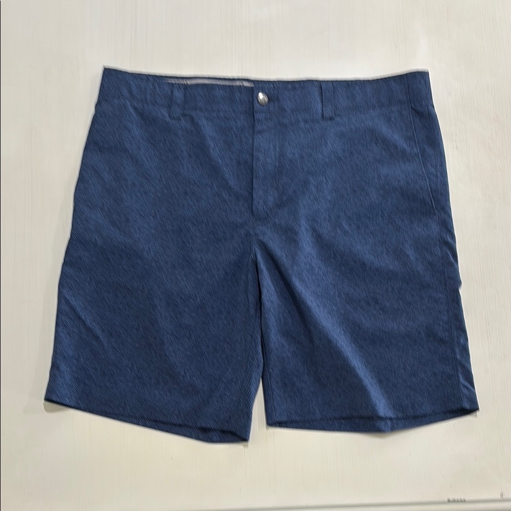 Callaway Blue Flat Front Golf Shorts. Poly blend. Men's 38. Like new condition.